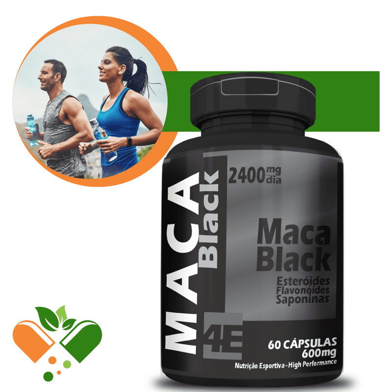 Maca Black 600mg 60 Cápsulas