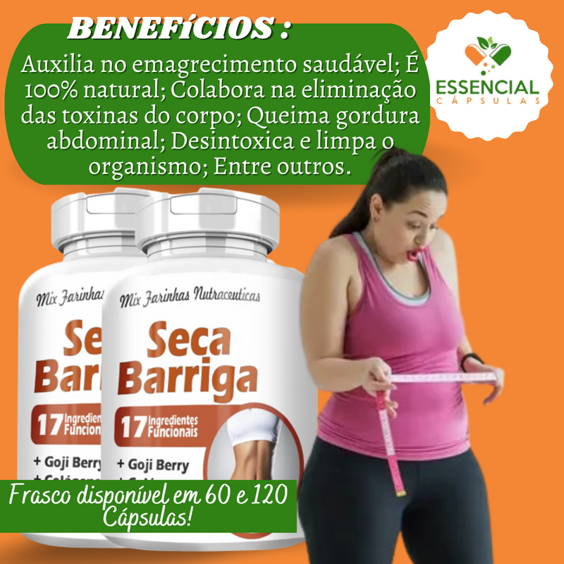 Seca Barriga 500mg 60 Cápsulas