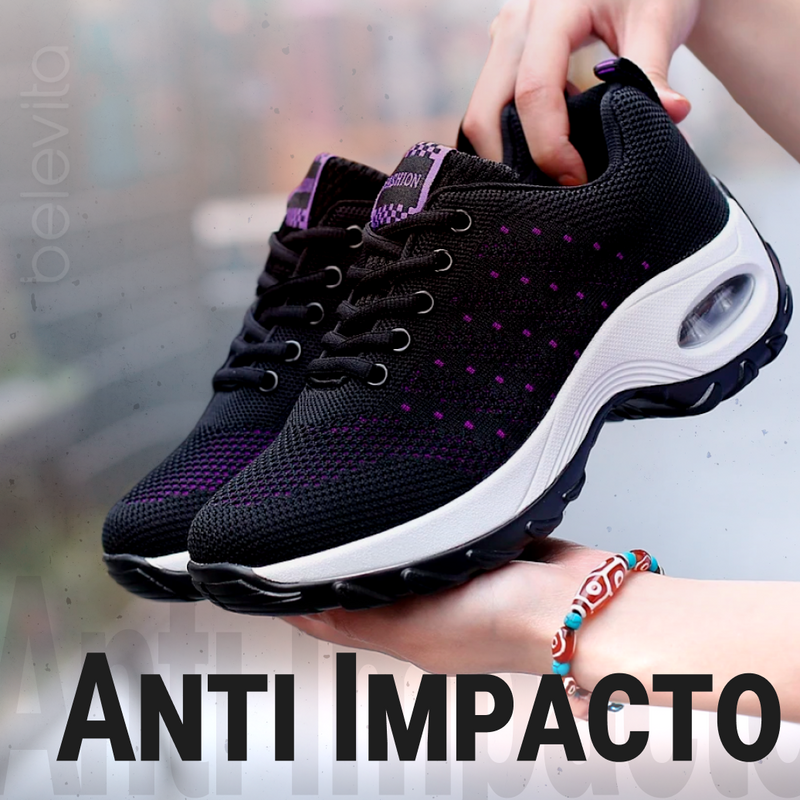 Tênis Ortopédico Anti Impacto - Conforto Flex  | Combo de Dois Pares