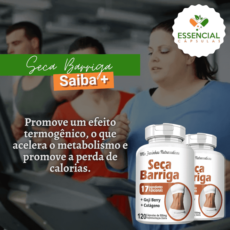 Seca Barriga 500mg 60 Cápsulas
